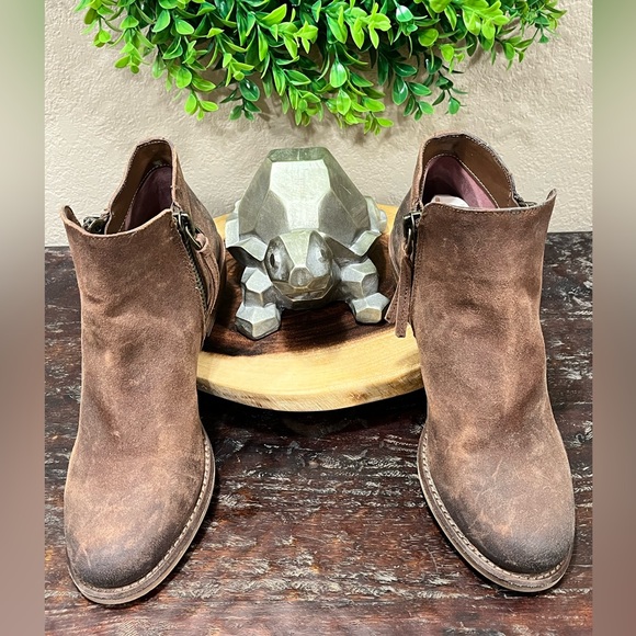 GIANNI BINI GENUINE LEATHER ANKLE BOOTS - Picture 6 of 12